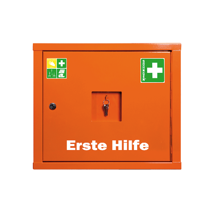Armadietto di pronto soccorso JUNIORSAFE Norm Plus arancione