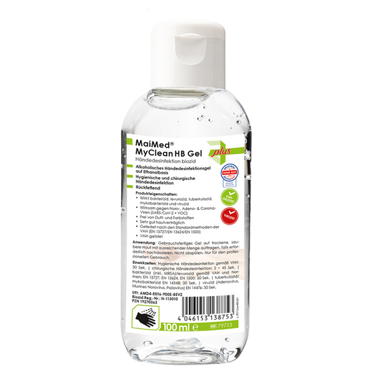 MaiMed MyClean HB Gel 100 ml/flacone | Bottiglia (500ml)