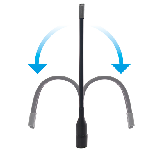 Bocchetta per fessure Numatic Flexi 450 mm, accessori 32 mm | Confezione (1 pezzo)