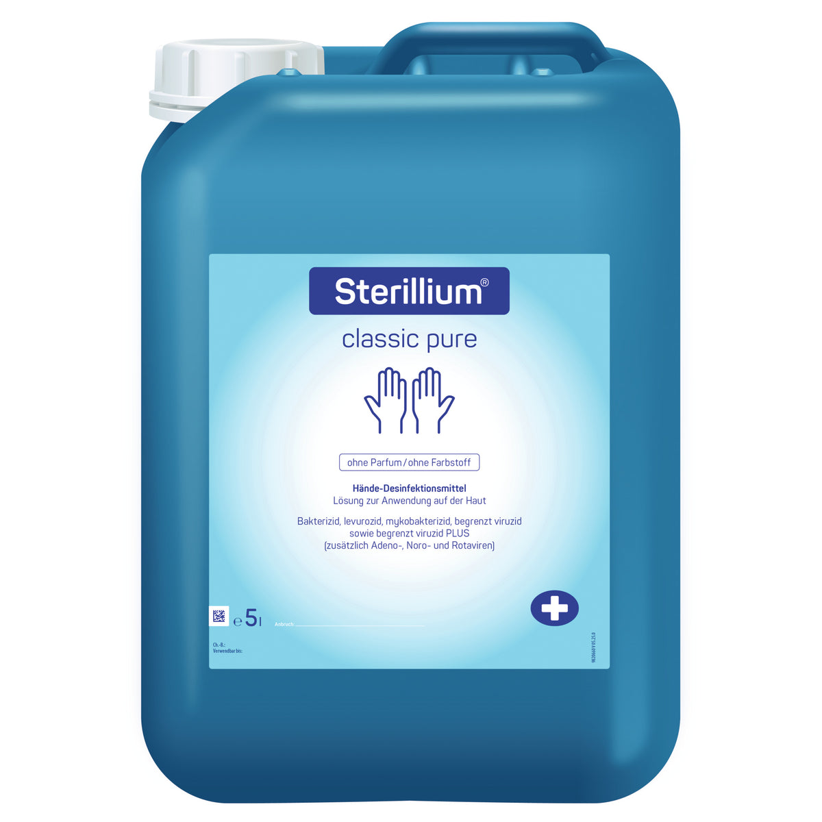 Sterillium® classic pure – Disinfettante per le mani senza profumo
