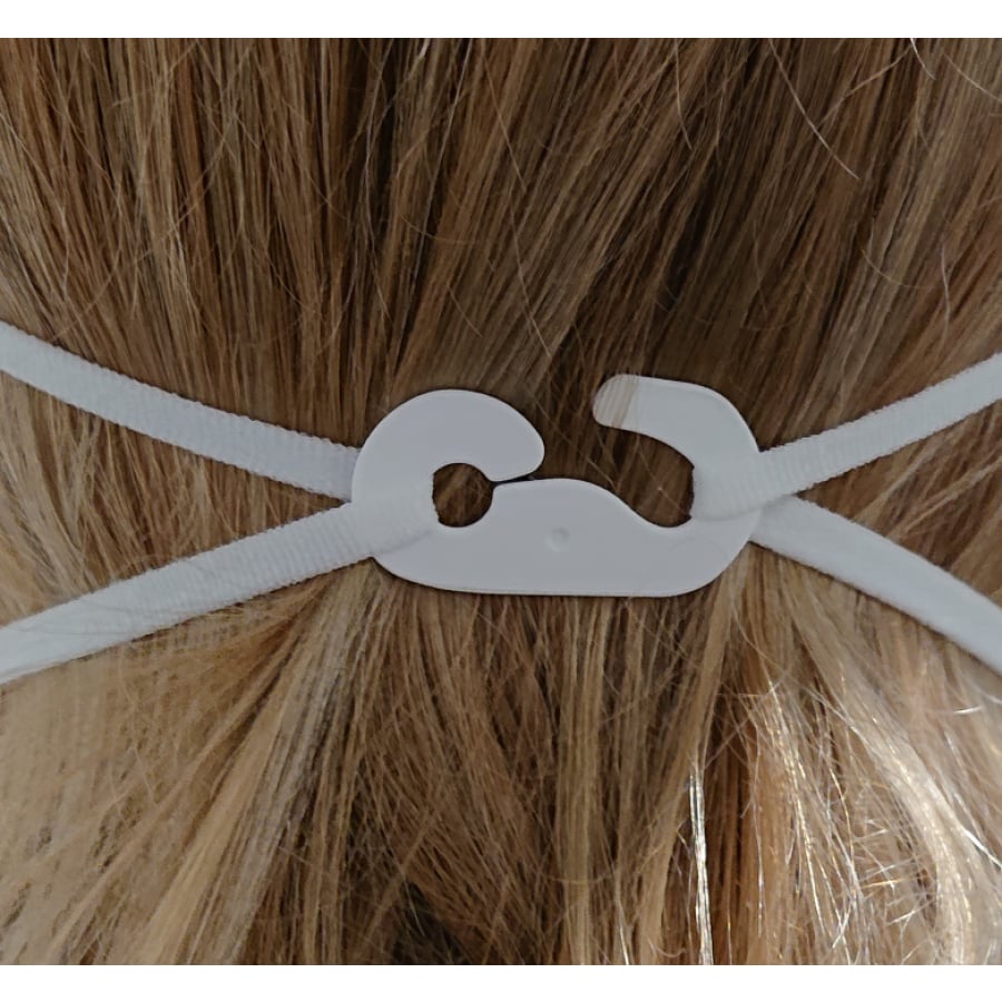 Maschera respiratoria FFP2, bianca, 10 pezzi. / Scatola senza valvola, elastici per le orecchie | Scatola (10 pezzi)