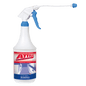 Bottiglia spray bianca da 1L con grilletto blu e la scritta "Dr. Schnell ATTILA EXTRA FORTE Detergente per griglie e forni, igiene della cucina" della DR.SCHNELL GmbH & Co. KGaA, con un'etichetta rosso-blu con testo tedesco per l'igiene della cucina.