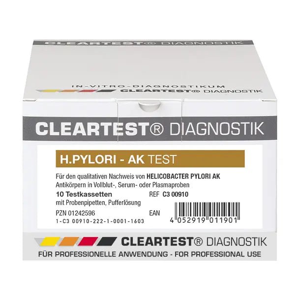 Cassette per test Cleartest Pylori