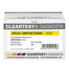 Cleartest Drug, Cocaina, 300ng/ml Confezione: 20 pezzi | Confezione (20 test)