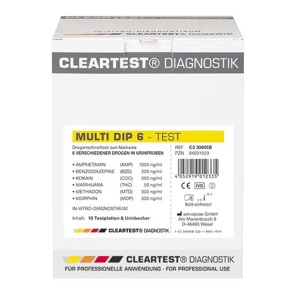 Pacchetto test CLEARTEST Multi Dip 10