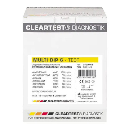 Pacchetto test CLEARTEST Multi Dip 10