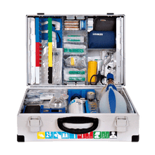Valigetta di pronto soccorso CLINOMED Modulo A-B+O2-1L