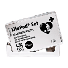 LifePad®-Box cromato con supporto a parete incluso