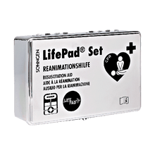 LifePad®-Box cromato con supporto a parete incluso
