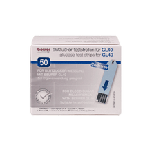 Strisce reattive per Beurer GL 40 mg/dl, confezione da 50 pezzi