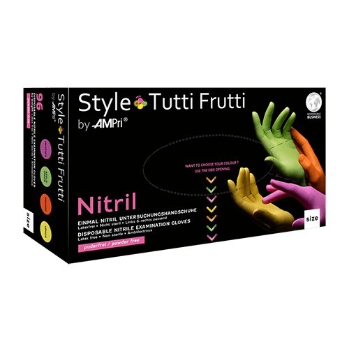Ampri Med Comfort guanti di nitrile colorati