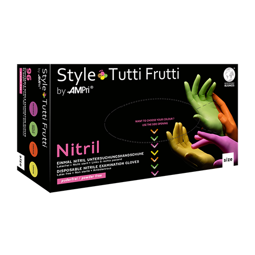 Ampri Med Comfort guanti di nitrile colorati