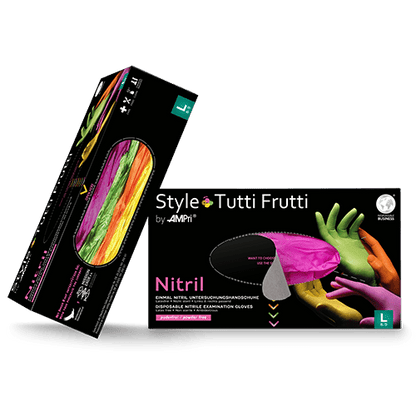 Ampri Med Comfort guanti di nitrile colorati