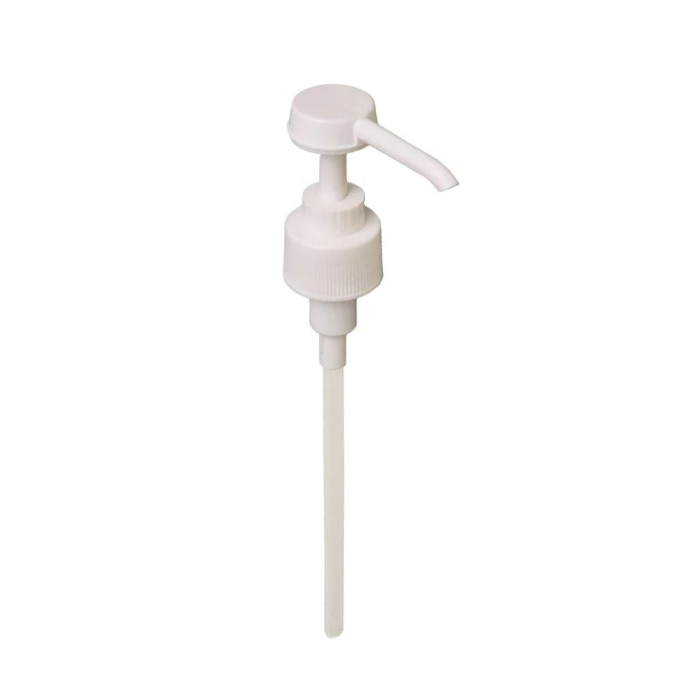 La pompa dosatrice Dr. Schumacher per 500 / 1000 ml della Dr. Schumacher GmbH è una pompa in plastica bianca con un lungo tubo per dosare con precisione i liquidi dalle bottiglie dosatrici. Disponibile in confezione da 10 pezzi.