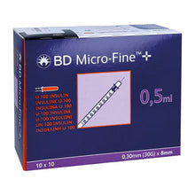 Siringa da insulina Micro-Fine Plus | Confezione (100 pezzi)