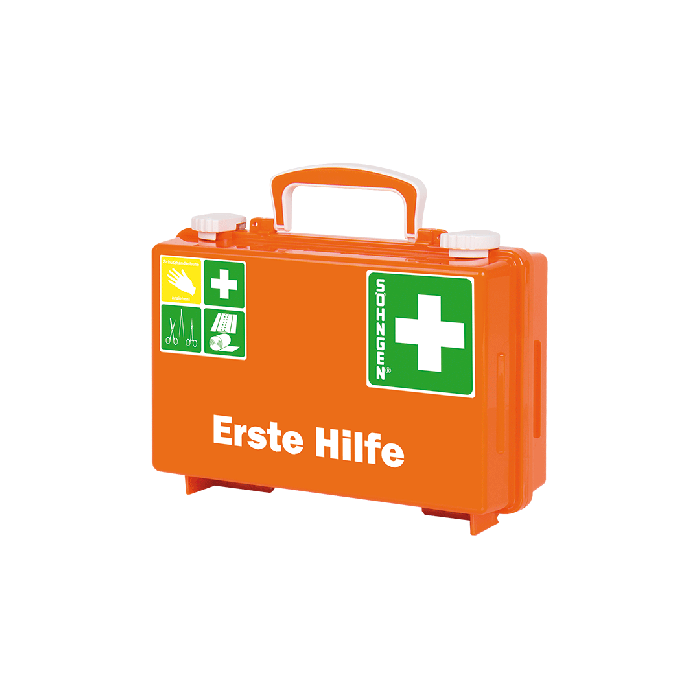 Erste-Hilfe-Koffer QUICK-CD Norm orange