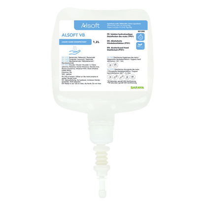 Saraya Alsoft VB disinfettante per le mani
