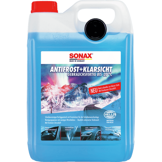 SONAX AntiFrost+KlarSicht fino a -20 °C, profumo di agrumi