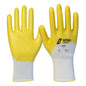 Guanti in nitrile NITRAS, bianco/giallo