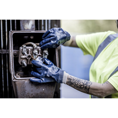 Guanti in nitrile NITRAS, blu