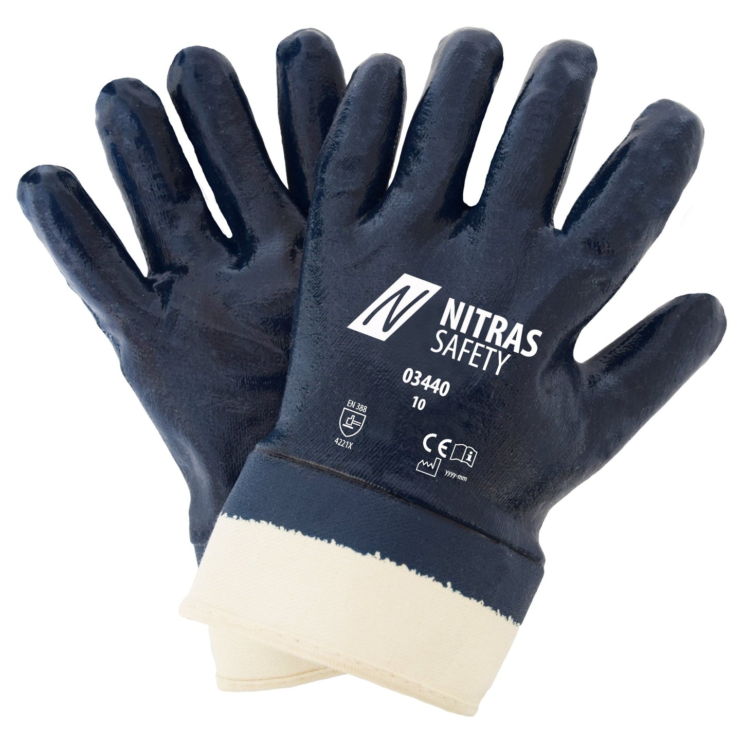 Guanti in nitrile NITRAS, blu