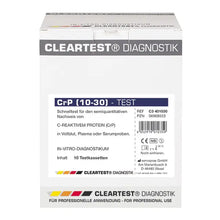 Cleartest CrP (10/30) Cut Off: 10mg/l Riferimento: 30mg/l Confezione: 10 test | Pacchetto (10 test)