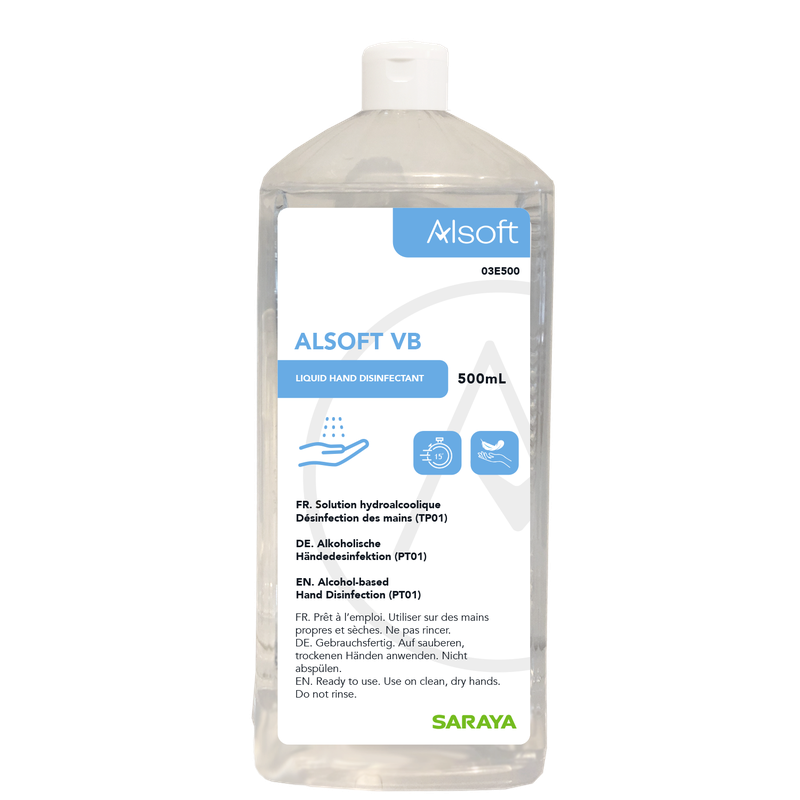 Saraya Alsoft VB disinfettante per le mani