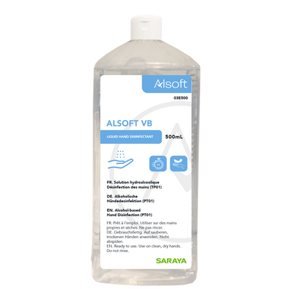 Saraya Alsoft VB disinfettante per le mani