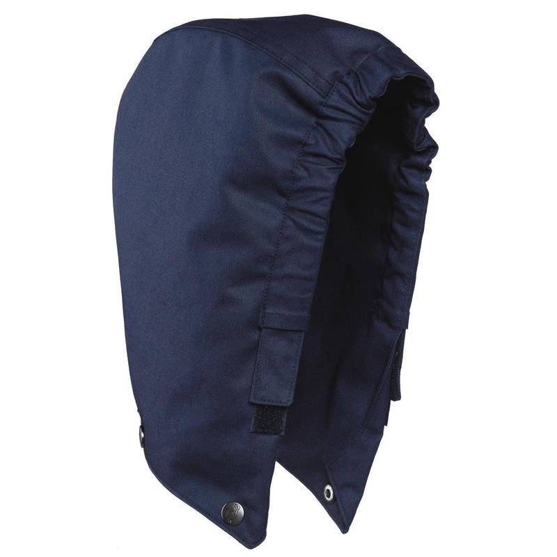 MASCOT® MacGill con cappuccio con bottone a D taglia UNO, blu scuro | Confezione (1 pezzo)
