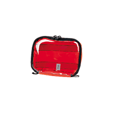 Tasche modulari per zaini, piccole, 16 x 12 x 5 cm, rosse