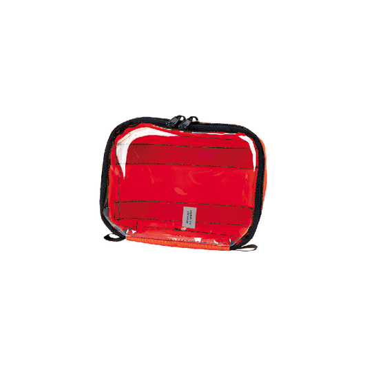 Tasche modulari per zaini, piccole, 16 x 12 x 5 cm, rosse