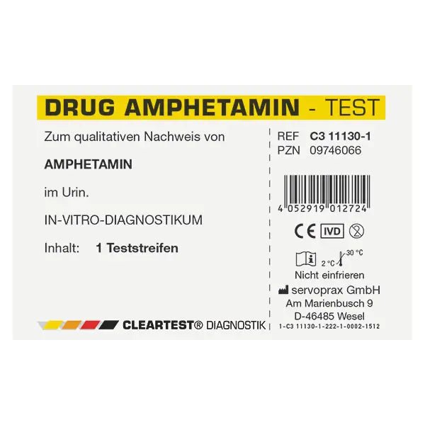 Test antidroga più chiaro test individuale sulla cocaina | Pezzo (1 prova)