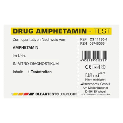 Test antidroga più chiaro test individuale sulla cocaina | Pezzo (1 prova)