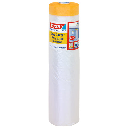 tesa Professional 4402 Easy Cover Präzision Standard Folie, orange 33 m x 2,1 m