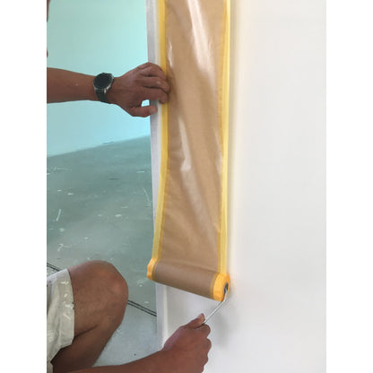 tesa Professional 4451 Easy Cover Spray, 25 m x 200 mm, braun – Anwendung