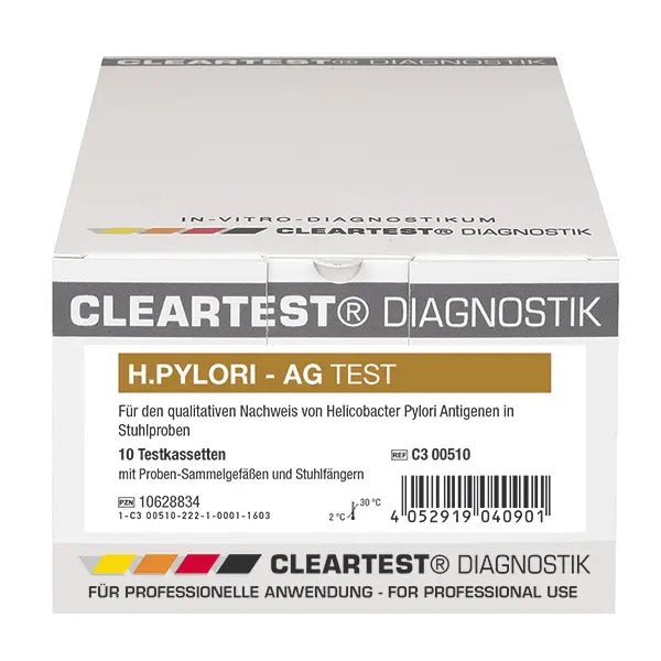 Cleartest Pylori AG, realizzato in sedia