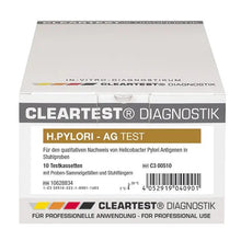 Cleartest Pylori AG, realizzato in sedia