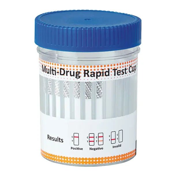Tazza per test antidroga per urina Cleartest Multi Drug Discreet ECO, 5 volte *** Test singolo | Pezzo (1 prova)