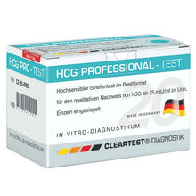 Cleartest HCG-Test di gravidanza professionale, confezione: 20 test | Confezione (20 test)