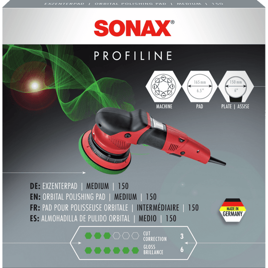 SONAX PROFILINE Tampone per levigatrice eccentrica medio 150