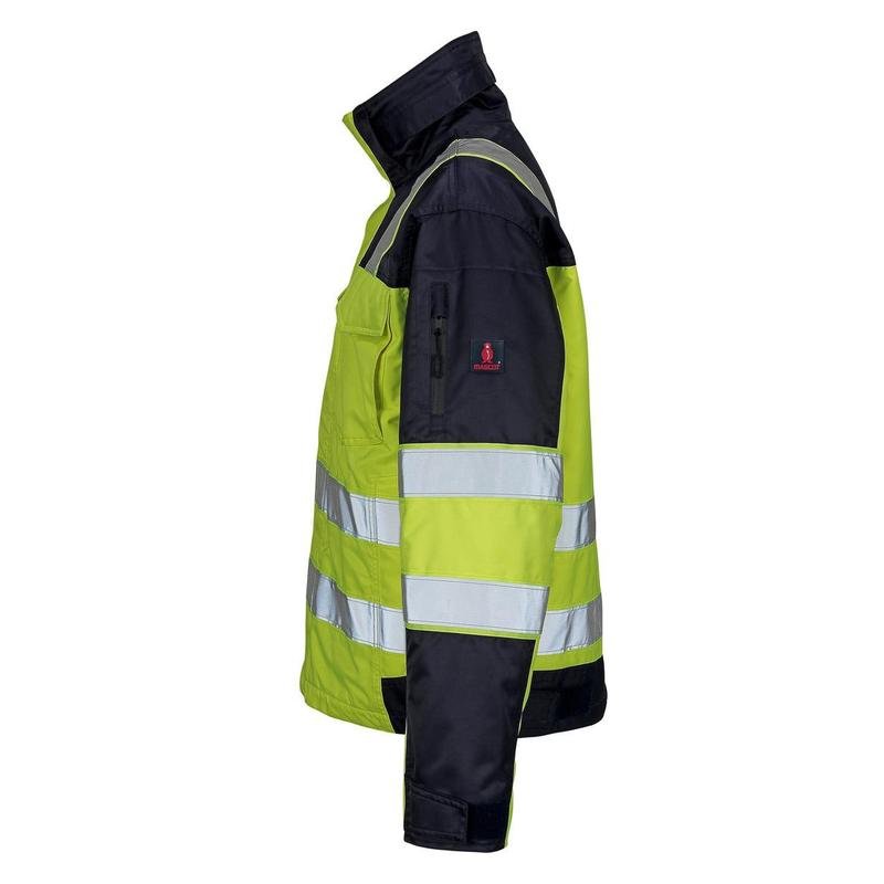 Giacca invernale MASCOT® Genova, giallo/blu ad alta visibilità