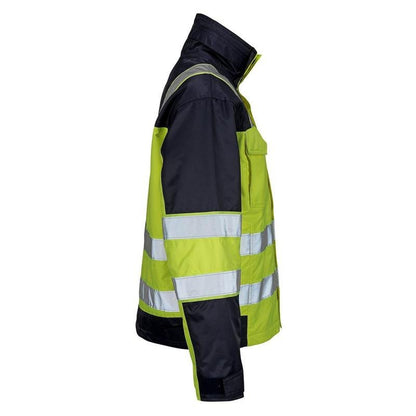 Giacca invernale MASCOT® Genova, giallo/blu ad alta visibilità