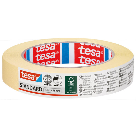 Nastro per imbianchini tesa Standard 50 m x 19 mm