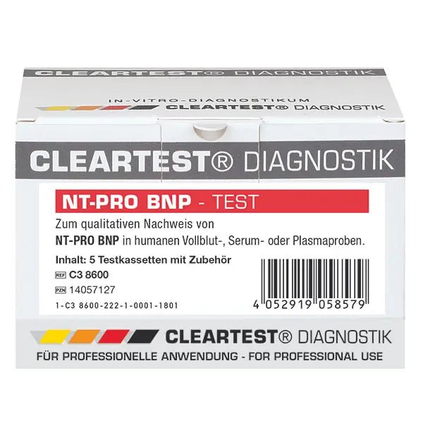 Pacchetto Cleartest NT-Pro BNP*: 5 test | Pacchetto (5 prove)