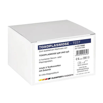 Toxoplasmosi con test chiaro