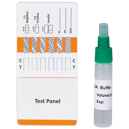 Cleartest Multi Drug Wipe Test con combinazione di 12 farmaci, piastra di prova