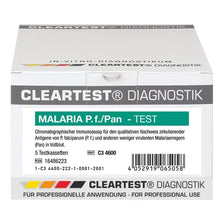 Confezione Cleartest Malaria P.f./Pan: 5 cassette test | Pacchetto (5 prove)