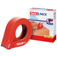 tesa 6074: dispenser manuale per nastro adesivo da imballaggio per rotoli di 38 mm di larghezza