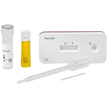 Confezione Cleartest Ferritin: 10 cassette test | Pacchetto (10 test)