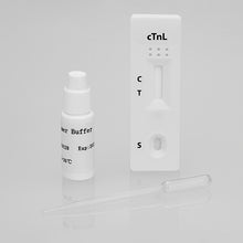 Cleartest light Troponin I Confezione: 5 cassette test, compresi gli accessori | Pacchetto (5 prove)